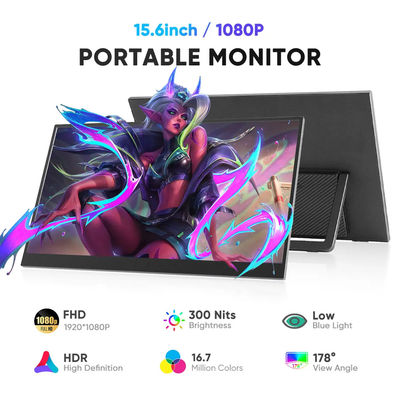 Custom 4K 1080P FHD Portable Gaming Ps4 Attachable Monitor External For Laptop