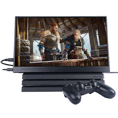 1920x1080 Portable Gaming Display PS5 Attachable Monitor 18.5 Inch LCD Monitors 300cd/M2