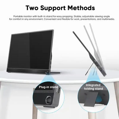 Slim 1080P Portable Touch Screen Monitor 14inch 15.6 Inch