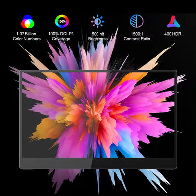 Slim 1080P Portable Touch Screen Monitor 14inch 15.6 Inch