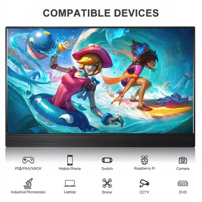 1080P HDMI IPS Gaming Portable Monitor Touchscreen USB Type C