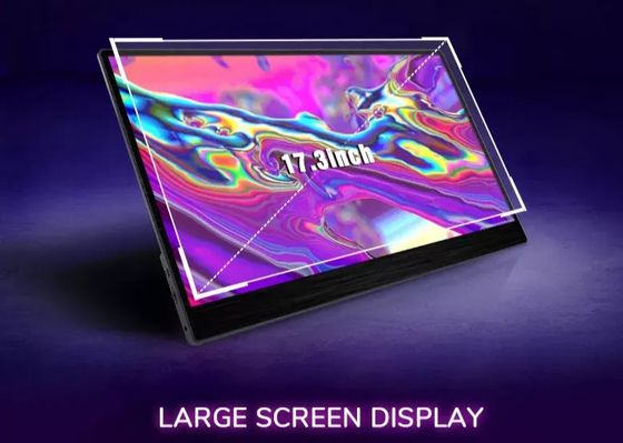 HDMI SRGB QHD Portable Gaming Monitor 144Hz Dual Screen