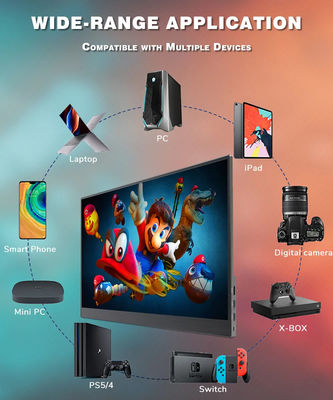 FHD Slim 1080P Portable Gaming Display Monitor Playstation Screen 17.3Inch