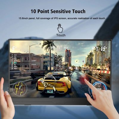 4k Gaming Laptop Extend Portable Monitor Touchscreen High Resolution 15.6 Inch