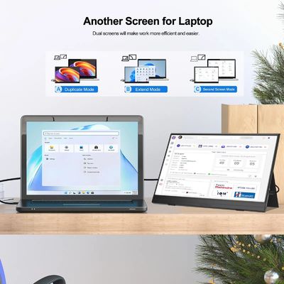 4k Gaming Laptop Extend Portable Monitor Touchscreen High Resolution 15.6 Inch