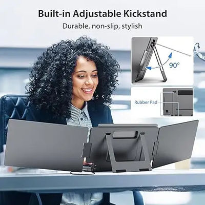 Ips HD 1080p Laptop à écran triple extender 14 pouces OEM