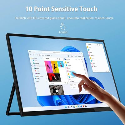 PS4 PS5 Xbox Portable LCD Moniteur tactile 100Hz 18,5 " 4K