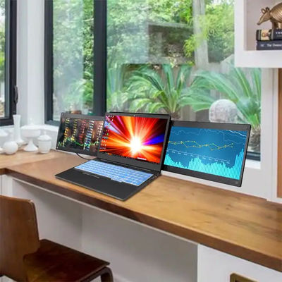 FHD 1080P 13.3" Laptop Screen Extender Trio 3 Monitor 5 Volts ODM