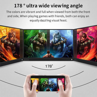 1920*1200P RGB Gaming Portable Monitor Touchscreen 14" For LG Laptop Computer