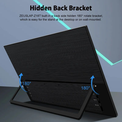 Viaggio doppio 100Hz 144Hz Monitor portatile 4k touchscreen Per laptop PC telefono PS4 PS5