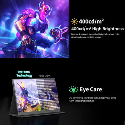 Viaggio doppio 100Hz 144Hz Monitor portatile 4k touchscreen Per laptop PC telefono PS4 PS5