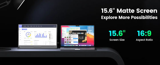 USB Boe Lcd портативный внешний дисплей Монитор экран расширитель 4k 15,6 дюйма