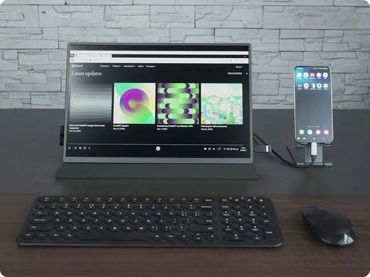 1920x1080 Ноутбук Внешний экран Двойной монитор Мини HDMI Boe сенсорный экран