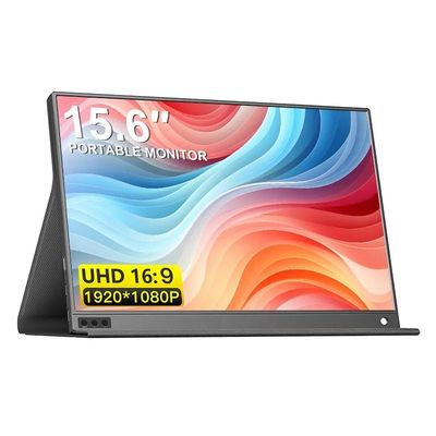 1920x1080 60Hz 144Hz Portable Monitor Eksternal Panel FHD Ultrathin Layar sentuh