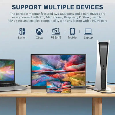 ODM Wins Mac Dual 18.5inch Portable Monitor For Laptop pS5