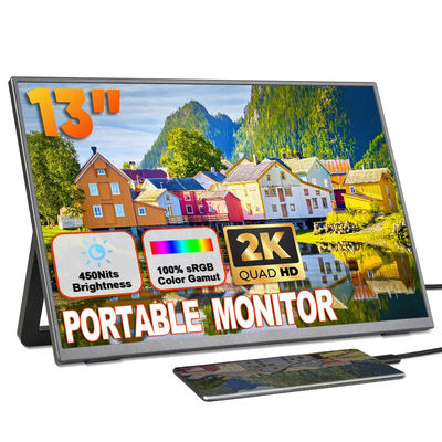 2K IPS Portable 2nd Screen Dual Laptop Monitor Display Extender ODM