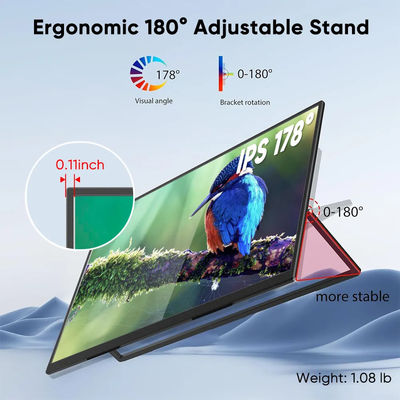 2K IPS Portable 2nd Screen Dual Laptop Monitor Display Extender ODM