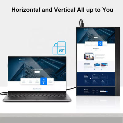 HD Mini 15.6 Inch FHD 1080P LCD Dual Screen Portable Monitor Type C For PC Phone PS5