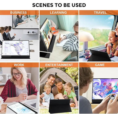 15.6 Inch RGB UHD 4K Touchscreen Portable Monitor For Laptop PS5