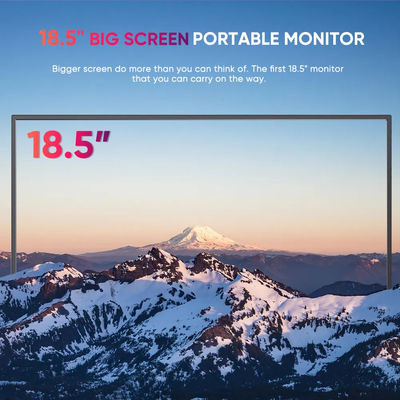 Gaming Lightweight Portable PS5 Monitor 18.5 Inch 1080P FHD USBC With Kickstand