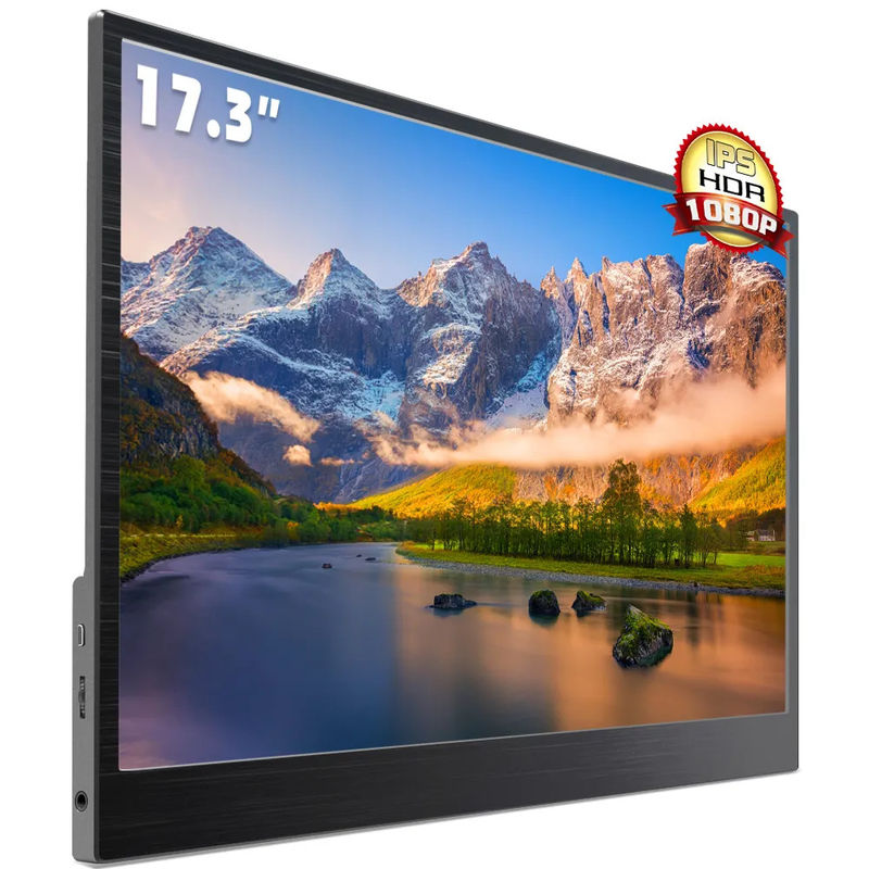Commercial Usb C External Touch Portable Monitor Game Advertising IPS Screen Hd