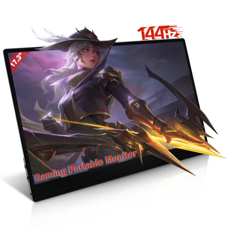 ODM IPS HDR 144hz Portable Gaming Display Mobile Monitor Type C 17.3inch