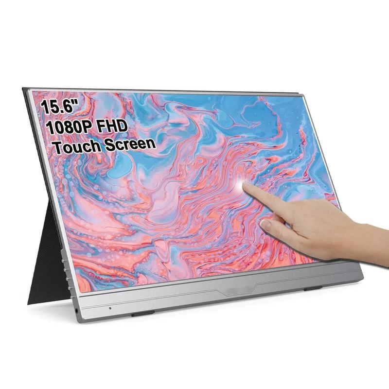 FHD IPS 15.6 Inch Portable Touchscreen Usb Monitor For PC Tablet