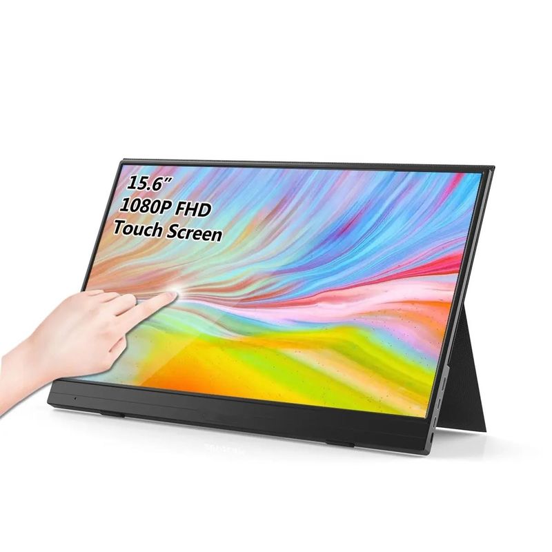 15.6inch 1080p Portable Touch Screen Display Monitor Type C Gaming For Phone PS TV Box