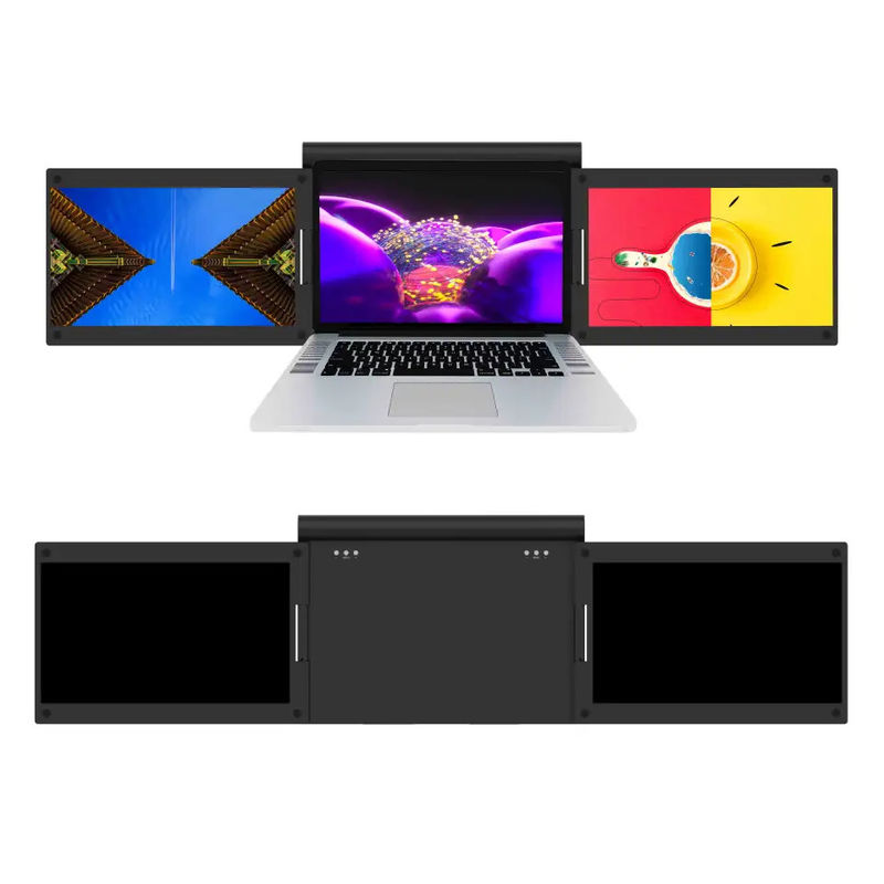 FHD 1080P 13.3" Laptop Screen Extender Trio 3 Monitor 5 Volts ODM
