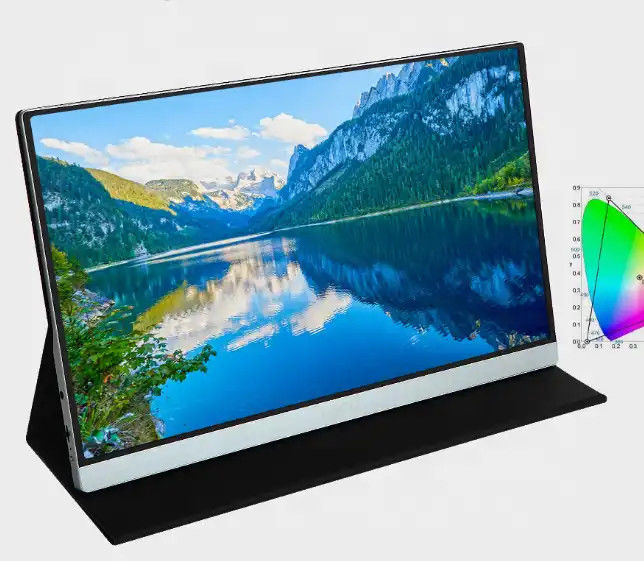 Full HD LCD 13.3inch Portable Monitor Dual Screen IPS Display 1920x1080